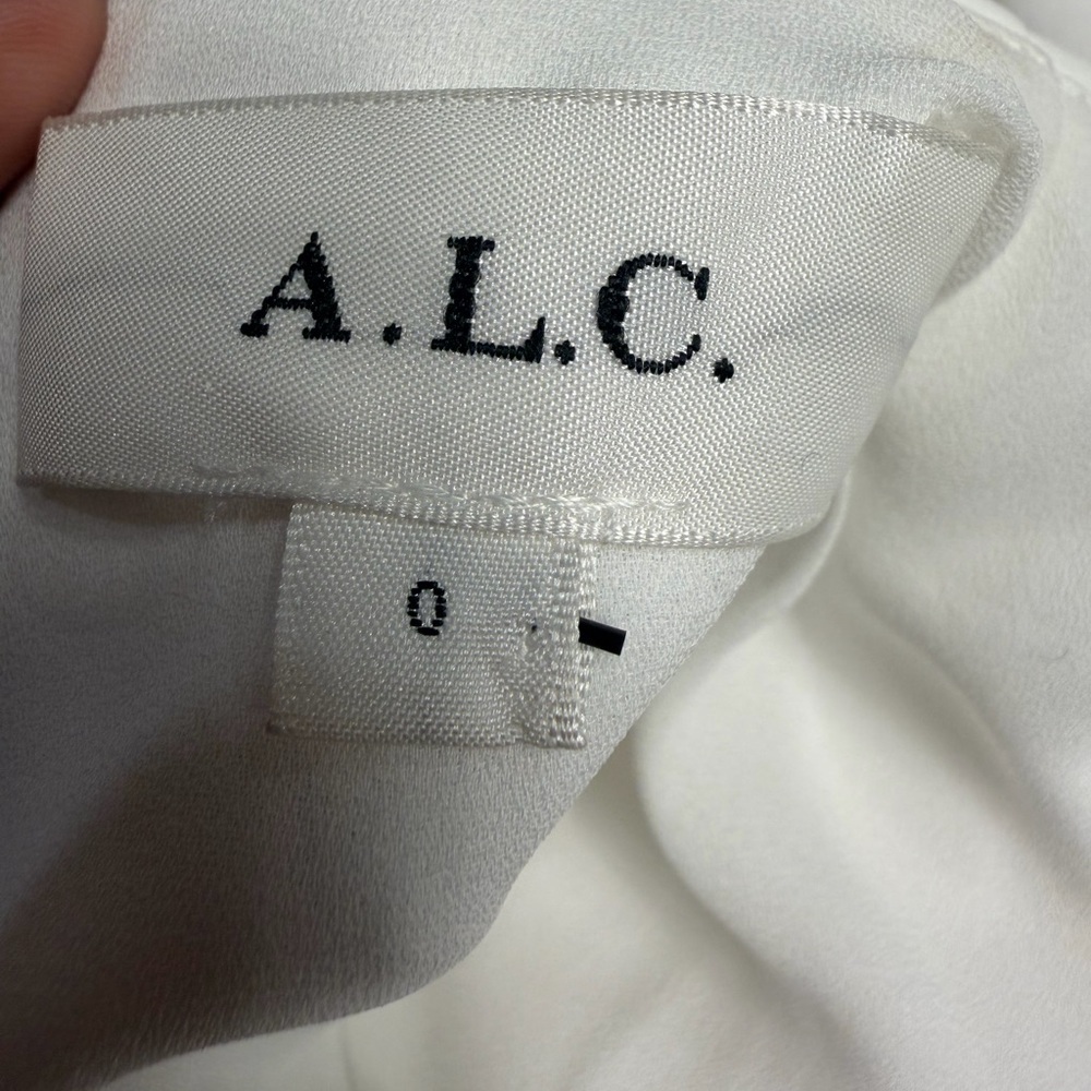 New A.L.C. Kaia Gathered Sleeveless Midi Dress. - Picture 2 of 10